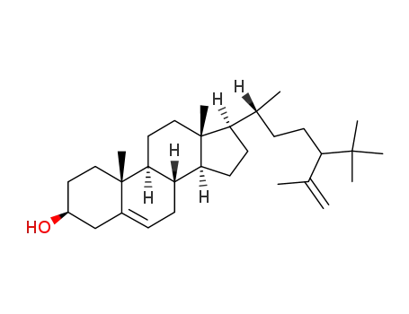 Molecular Structure of 86105-68-2 ((24ξ)-24-(1-Methylethenyl)-25-methylcholesterol)