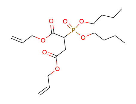 diprop-2-enyl 2-dibutoxyphosphorylbutanedioate cas  86004-45-7