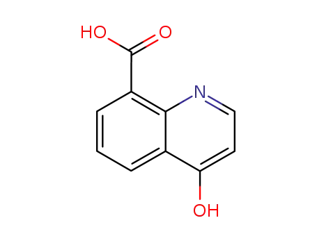 Molecular Structure of 386207-63-2 (4-Hydroxyquinoline-8-carboxylic acid)