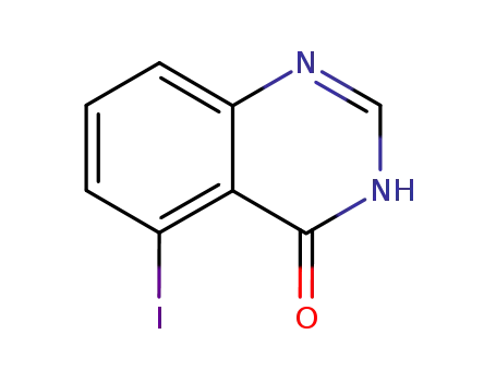 Molecular Structure of 860193-45-9 (5-Iodoquinazolin-4(3H)-one)