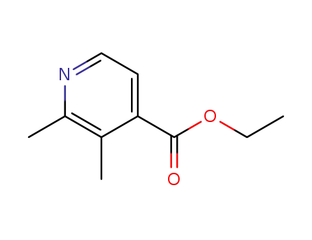 Molecular Structure of 867141-53-5 (ETHYL 2,3-DIMETHYLPYRIDINE-4-CARBOXYLATE)