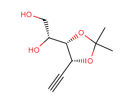 (2R,3S,4R)-3,4-(isopropylidenedioxy)hex-5-yne-1,2-diol