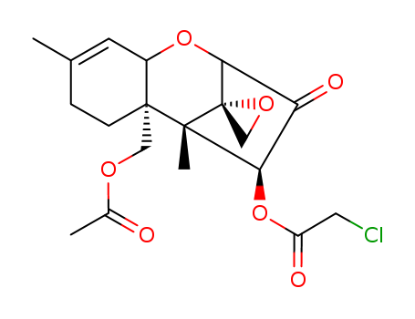 Trichothec-9-en-3-one, 15-(acetyloxy)-4-[(chloroacetyl)oxy]-12, 13-epoxy-, (4.beta.)- cas  79320-84-6