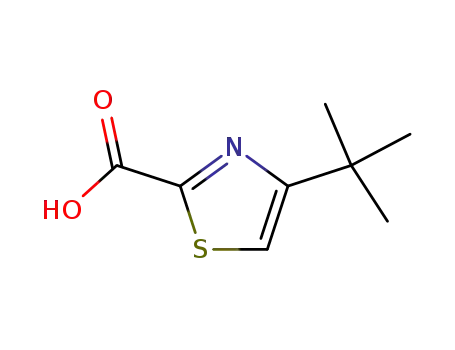 2-Thiazolecarboxylic  acid,4-(1,1-dimethylethyl)-