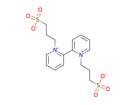 Molecular Structure of 86690-04-2 (2,2''-BIPYRIDINIUM-N,N''-DI(PROPYLSULFONATE))