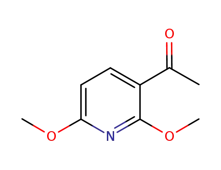 Molecular Structure of 870703-62-1 (3-ACETYL-2,6-DIMETHOXYPYRIDINE, 97%)