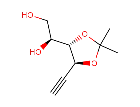 (2S,3S,4S)-3,4-(isopropylidenedioxy)hex-5-yne-1,2-diol
