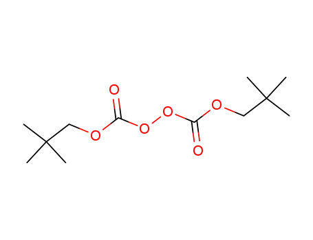 Molecular Structure of 86695-50-3 (Dineopentylperoxydicarbonate)