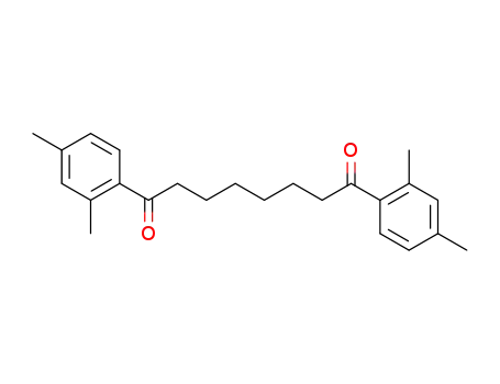 Molecular Structure of 861335-34-4 (1,8-bis-(2,4-dimethyl-phenyl)-octane-1,8-dione)