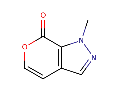1-methylpyrano[3,4-c]pyrazol-7(1H)-one