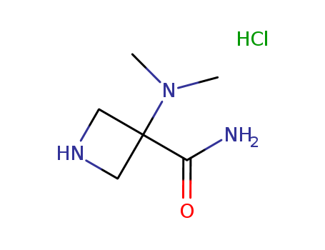 3-(Dimethylamino)-3-azetidinecarboxamide monohydrochloride