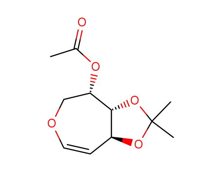 D-아라비노-헥스-5-에니톨, 1,6-안하이드로-5-데옥시-3,4-O-(1-메틸에틸리덴)-, 아세테이트(9CI)