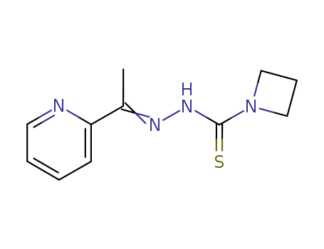 1-Azetidinethiocarboxylic acid, (1-(2-pyridyl)ethylidene)hydrazide cas  71555-25-4