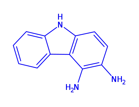 Molecular Structure of 866359-92-4 (9H-Carbazole-3,4-diamine)