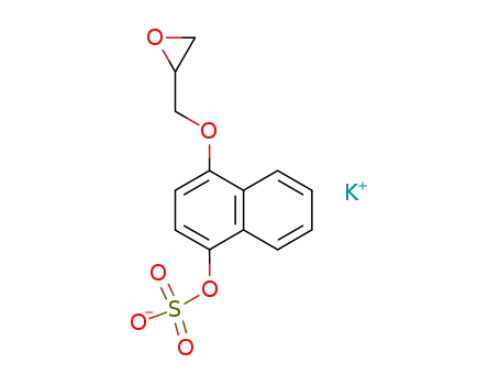 Potassium 1-(2,3-Epoxypropoxy)-4-naphthol Sulfate