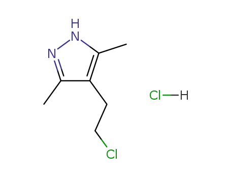 3,5-dimethyl-4-(2-chloroethyl)pyrazole hydrochloride