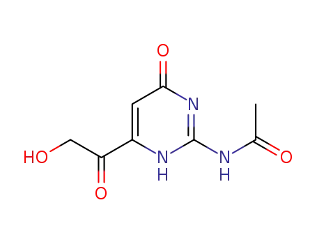 N-[6-(hydroxyacetyl)-4-oxo-1,4-dihydropyrimidin-2-yl]acetamide