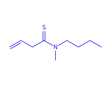 Molecular Structure of 867191-93-3 (3-Butenethioamide,  N-butyl-N-methyl-)