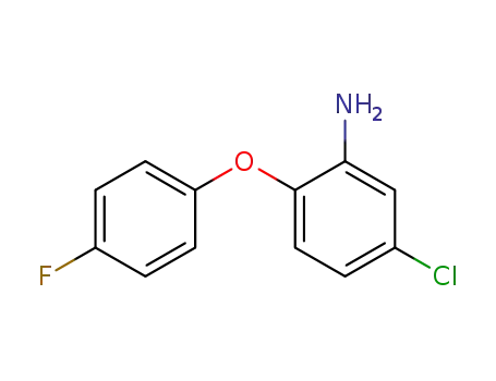 5- 클로로 -2- (4- 플루오로 페녹시) 아닐린