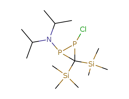 1-chloro-2-(diisopropylamino)-3,3-bis(trimethylsilyl)diphosphirane