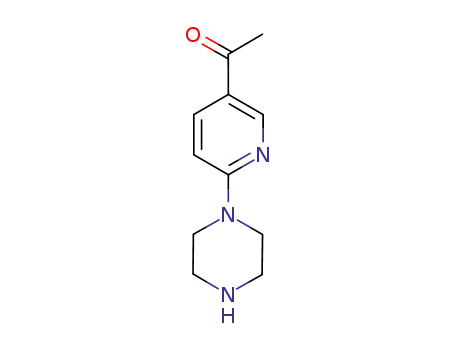 1-[6-(1-Piperazinyl)-3-pyridinyl]ethanone