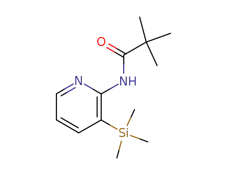 2,2-Dimethyl-N-(3-trimethylsilanyl-pyridin-2-yl)-propionamide