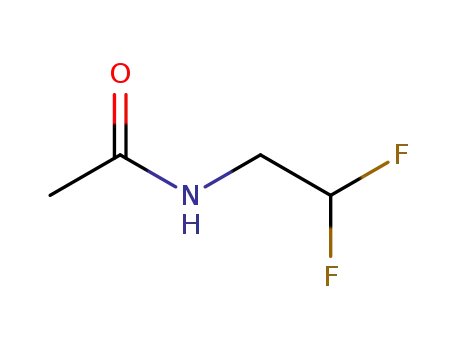 Molecular Structure of 1310429-33-4 (monoacetyl-2,2-difluoroethylamine)