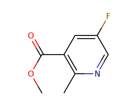 3-Pyridinecarboxylic acid, 5-fluoro-2-methyl-, methyl ester