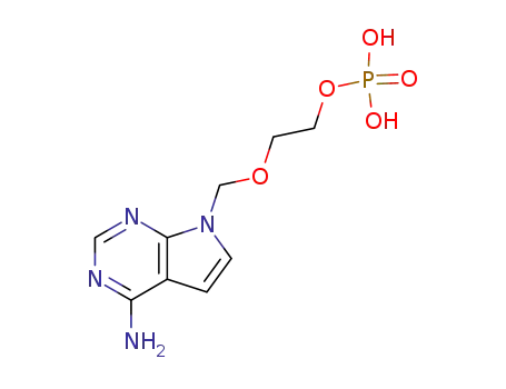 2-[(4-amino-7H-pyrrolo[2,3-d]pyrimidin-7-yl)methoxy]ethyl dihydrogen phosphate