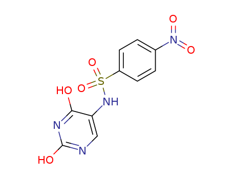 N-(2,4-dioxo-1H-pyrimidin-5-yl)-4-nitro-benzenesulfonamide cas  86763-94-2