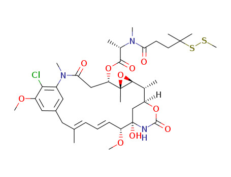 N<sup>2'</sup>-deacetyl-N<sup>2'</sup>-[4-methyl-4-(methyldithio)-1-oxopentyl]maytansine