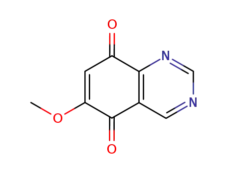 Molecular Structure of 87039-50-7 (6-methoxy-5,8-quinazolinedione)