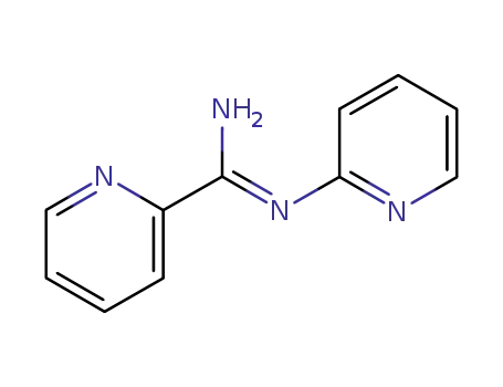 Molecular Structure of 79240-63-4 (2-Pyridinecarboximidamide,N-2-pyridinyl-(9CI))