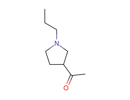 에타논, 1-(1-프로필-3-피롤리디닐)-(9CI)