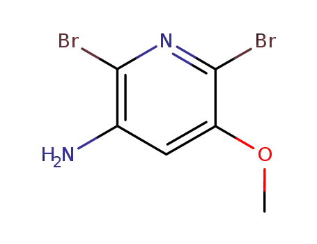 2,6-Dibromo-5-methoxypyridin-3-amine