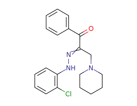 β-Piperidino-α-(2-chlorphenyl-hydrazono)-propiophenon