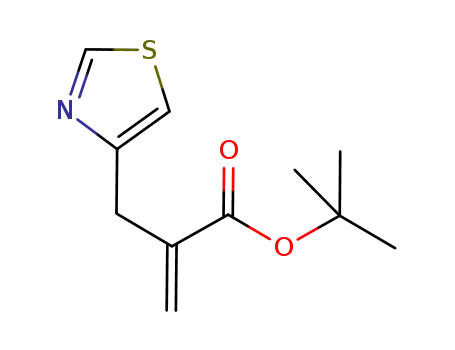 tert-부틸 2-(1,3-티아졸-4-일메틸)프로프-2-에노에이트