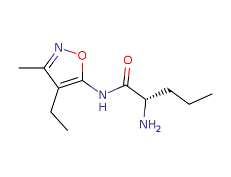 펜탄아미드, 2-아미노-N-(4-에틸-3-메틸-5-이속사졸릴)-, (2S)-(9CI)