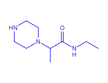 1-피페라진아세트아미드,N-에틸-알파-메틸-(9CI)