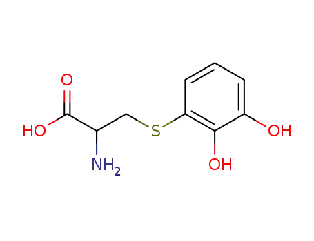 Molecular Structure of 62133-41-9 (Cysteine, S-(2,3-dihydroxyphenyl)-)