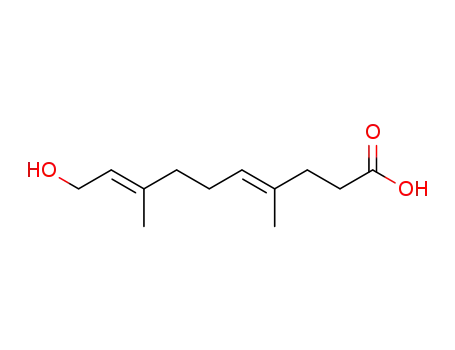 4,8-Decadienoic acid, 10-hydroxy-4,8-dimethyl-, (E,E)-