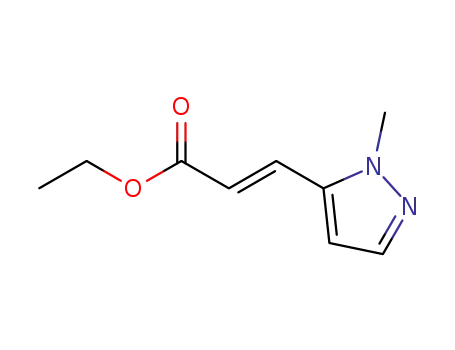 (2E)-3-(1-methyl-1H-pyrazol-5-yl)-2-Propenoic acid ethyl ester