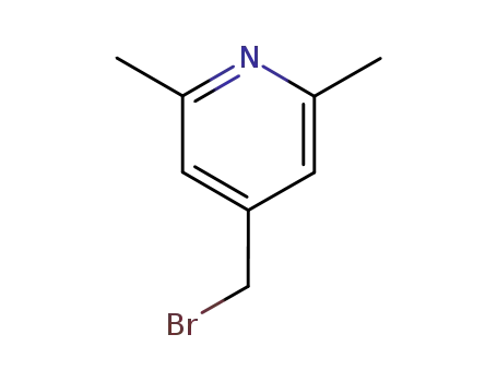 Molecular Structure of 79313-02-3 (4-BroMoMethyl-2,6-diMethyl-pyridine)