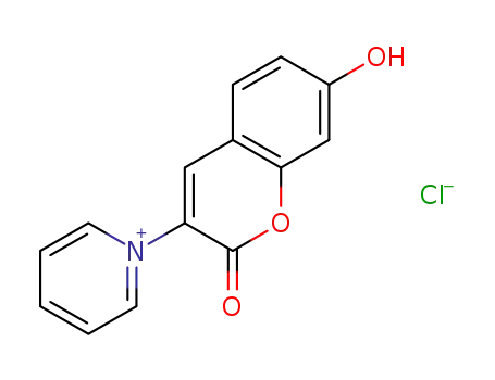 1-(2-oxo-7-hydroxy-2H-chromen-3-yl)pyridinium chloride