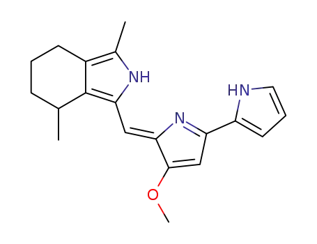 Molecular Structure of 86797-91-3 (cycloprodigiosin)