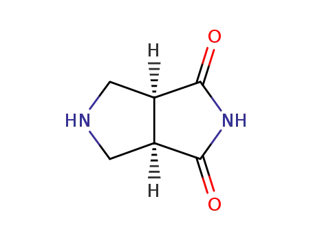 Molecular Structure of 866319-07-5 ((3aR*,6aS*)-tetrahydropyrrolo[3,4-c]pyrrole-1,3(2H,3aH)-dione(SALTDATA: HCl 0.5H2O))
