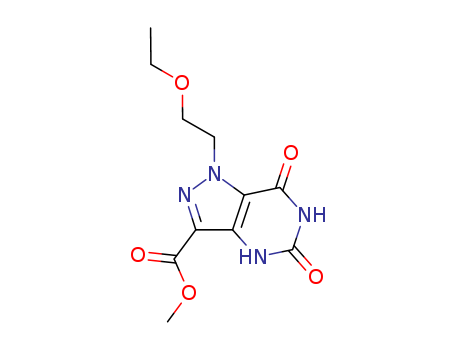 Methyl 1-(2-ethoxyethyl)-4,5,6,7-tetrahydro-5,7-dioxo-1H-pyrazolo[4,3-d]pyrimidine-3-carboxylate