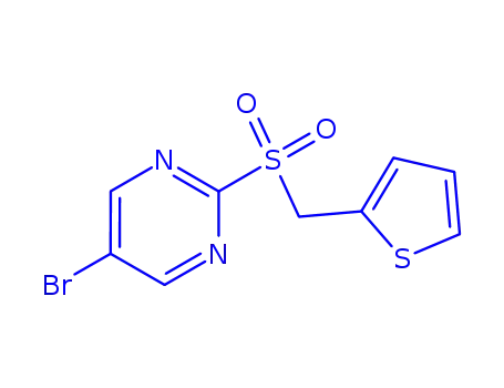 2-(2-테닐)설포닐-5-브로모피리미딘