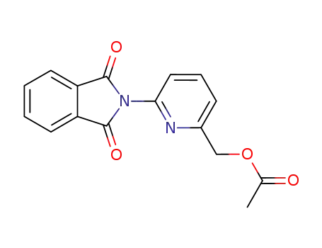 acetic acid 6-(1,3-dioxo-1,3-dihydro-isoindol-2-yl)-pyridin-2-ylmethyl ester