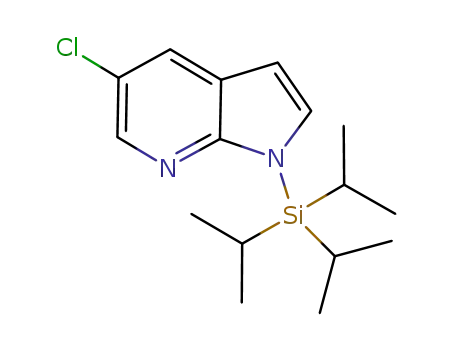5-CHLORO-1-TRIISOPROPYLSILANYL-1H-PYRROLO[2,3-B]PYRIDINE